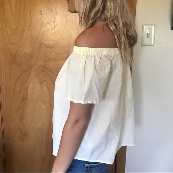 Abercrombie and Fitch off the shoulder top size S - Picture 2 of 7